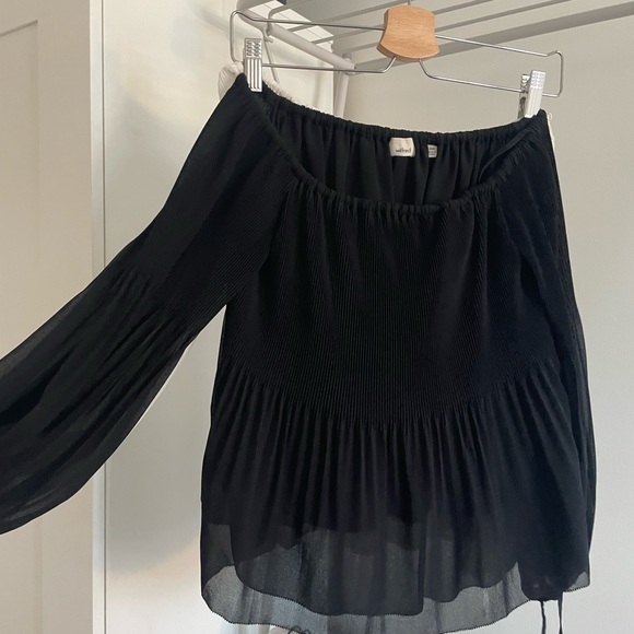 Talence blouses x2 BLACK/ WHITE - Picture 2 of 2